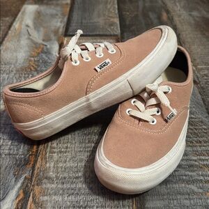 Tan colored vans size mens 4.5